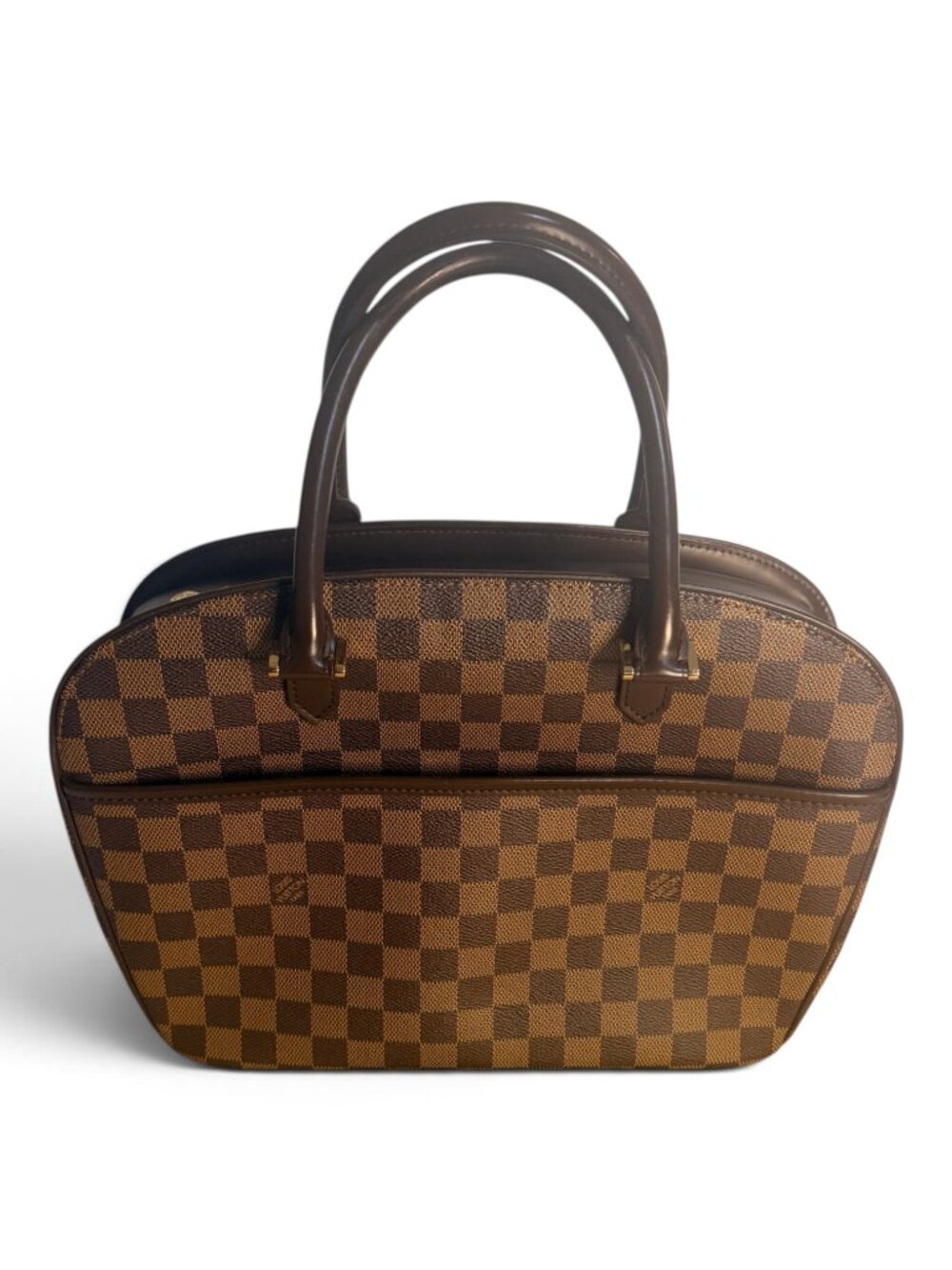 Authentic Louis Vuitton Damier Saria Handbag, LV dust bag & box - Picture 2 of 11